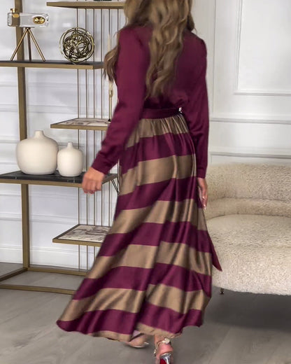 Sophie - Elegancka Sukienka Paskowa