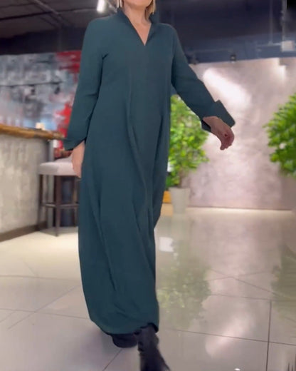 Sukienka Mila Maxi z Rozcięciem