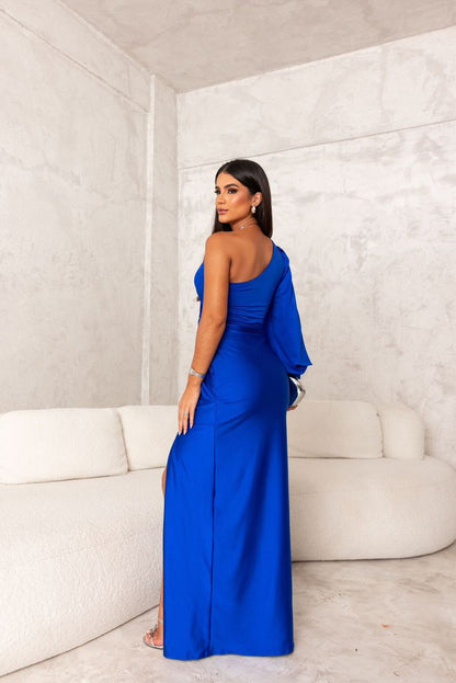 Harmoniaia - Sukienka Wieczorowa One-Shoulder