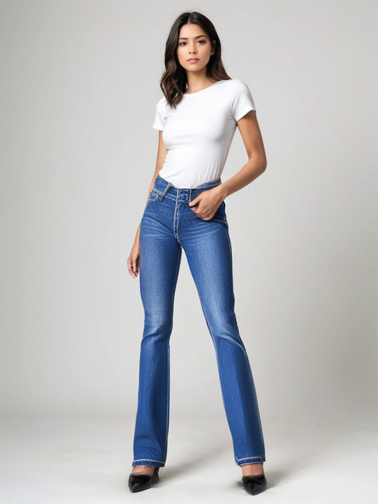 Aya™ Wysokie Skinny Jeans