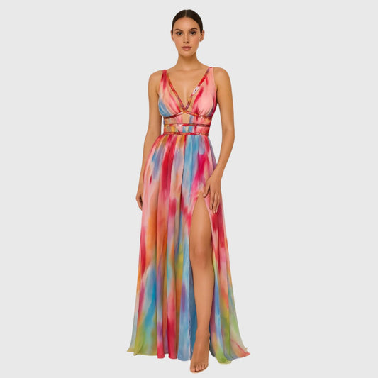 Charisara - Sukienka Maxi Art