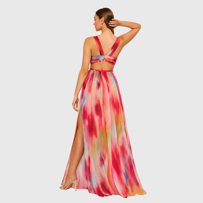 Charisara - Sukienka Maxi Art