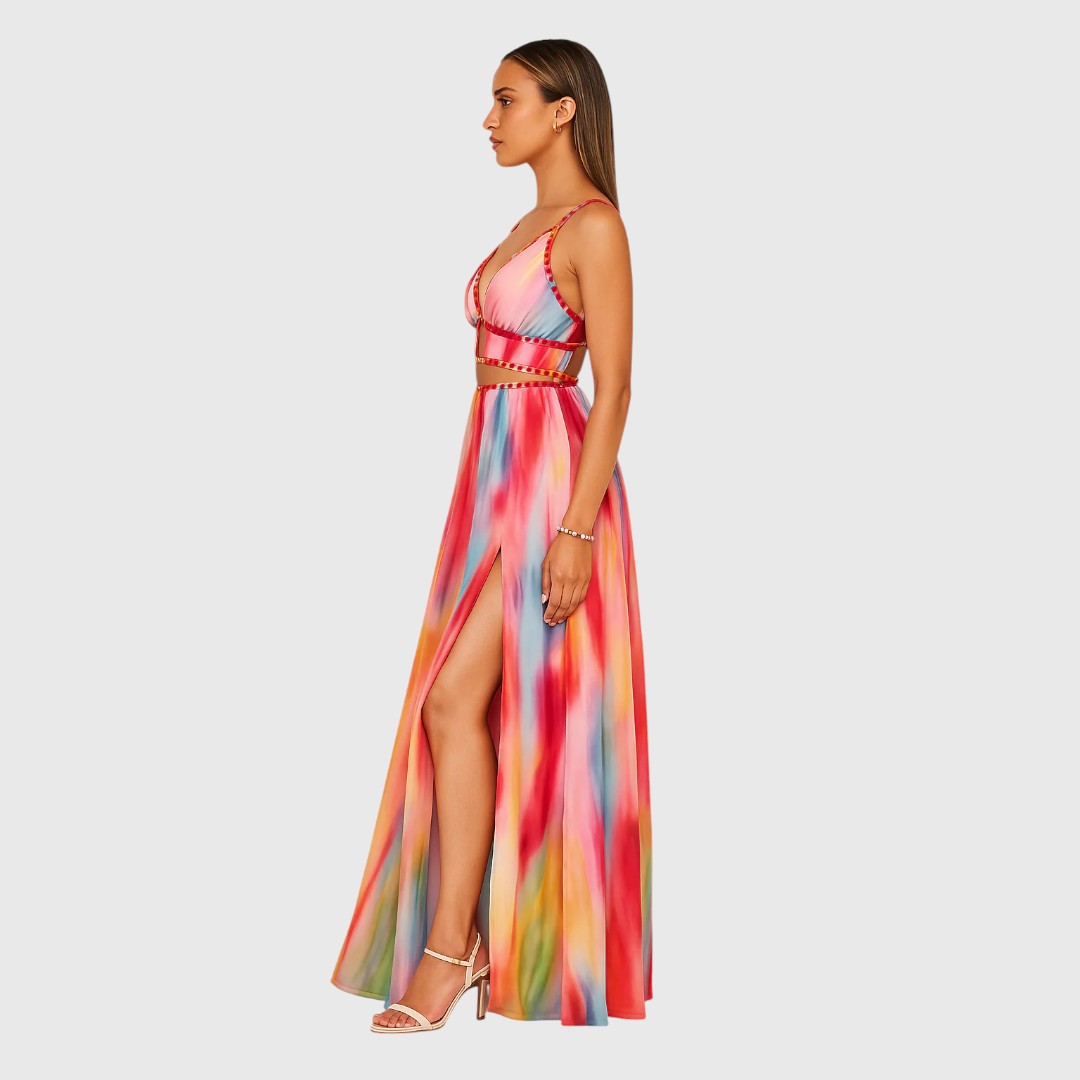 Charisara - Sukienka Maxi Art
