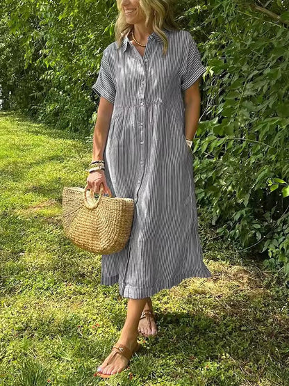 Theda™ – Stylowa Sukienka Maxi