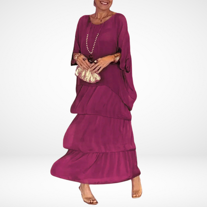 Xanthea - Stylowa Maxi Sukienka