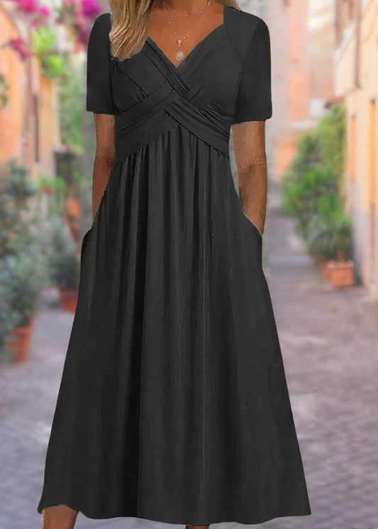 Sunniva – Sukienka Wrap Midi