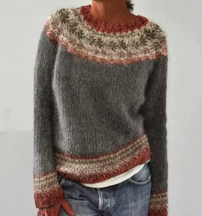Amanda Retro Wełniany Sweter