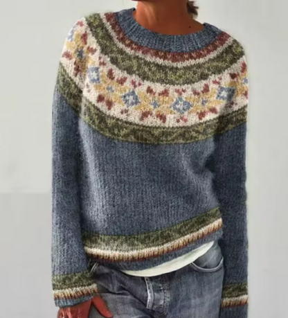 Amanda Retro Wełniany Sweter