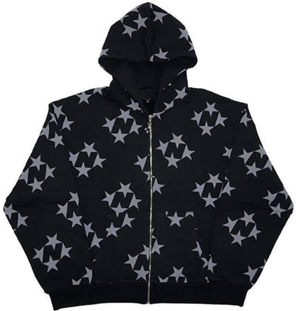 Gwiazdowy Hoodie Unisex – Styl i Komfort!