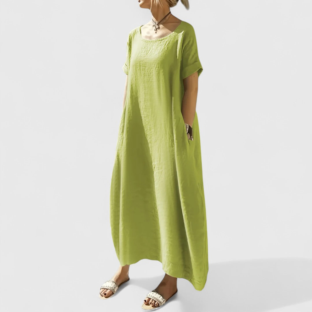 Elektrae - Stylowa Sukienka Oversize