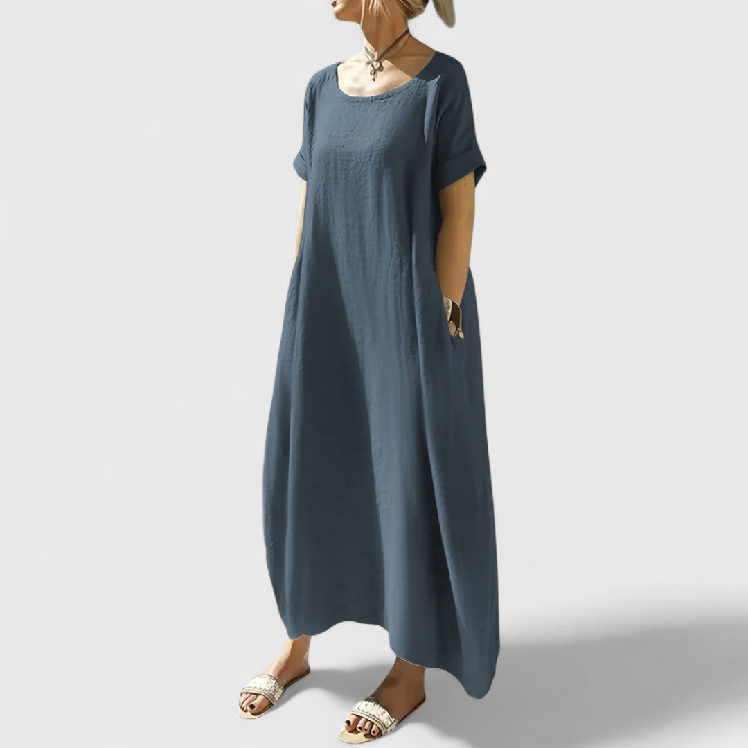 Elektrae - Stylowa Sukienka Oversize