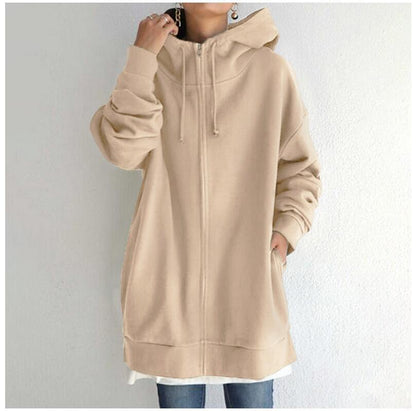 Kobiecy Fuzzy Sportowy Hoodie