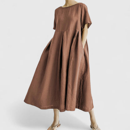 Aglaopeyne - Stylowa Maxi Sukienka