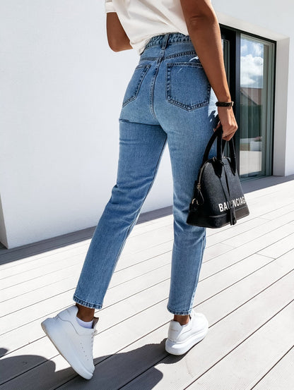 Stylowe Slim Dżinsy
