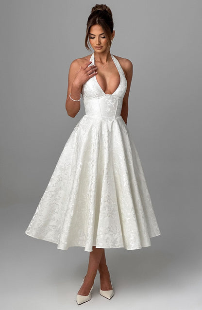 Ara | Sukienka Midi Halter