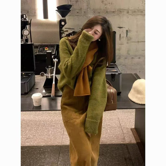 EMILY | Stylowy Sweter z Kołnierzem