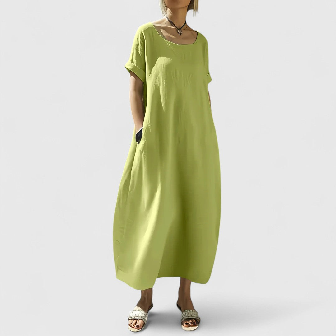 Elektrae - Stylowa Sukienka Oversize