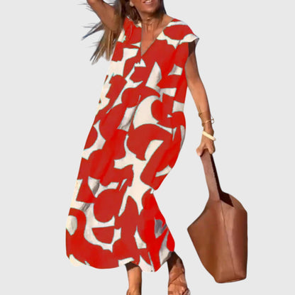 Clytemnestraara - Maxi Sukienka Print