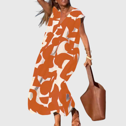 Clytemnestraara - Maxi Sukienka Print